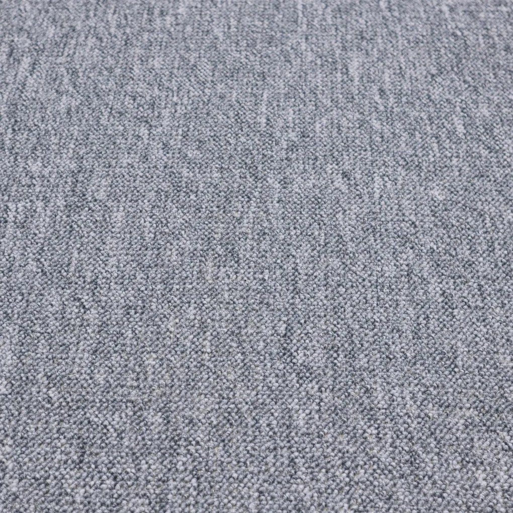 Spoltex, AKCIA: 110x200 cm Metrážny koberec Balance 73 sv.šedý, šíře, šedá, filc, chodba / predsieň