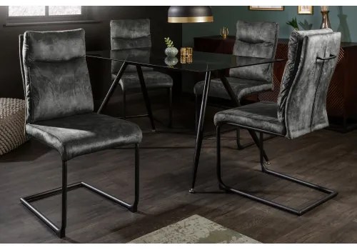 Stolička 41170 Comfort Zamat Tmavozelená  - Komfort-nábytok