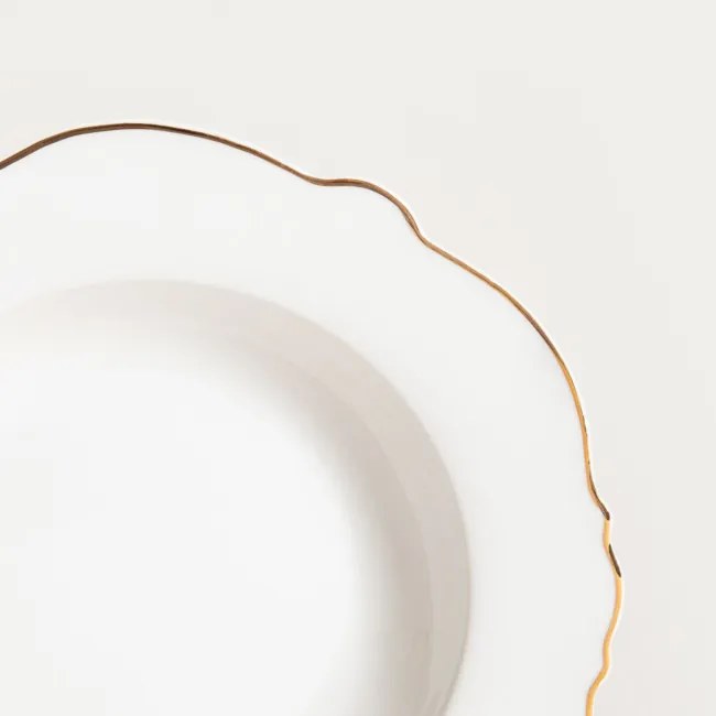 Hlboký tanier ELORIA biely 763694