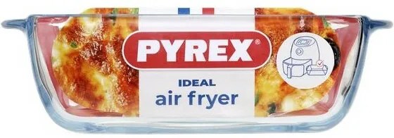 Pyrex Misa zapekacia štvorcová Air Fryer 1 l, 20 x 17 x 6 cm, 1 l