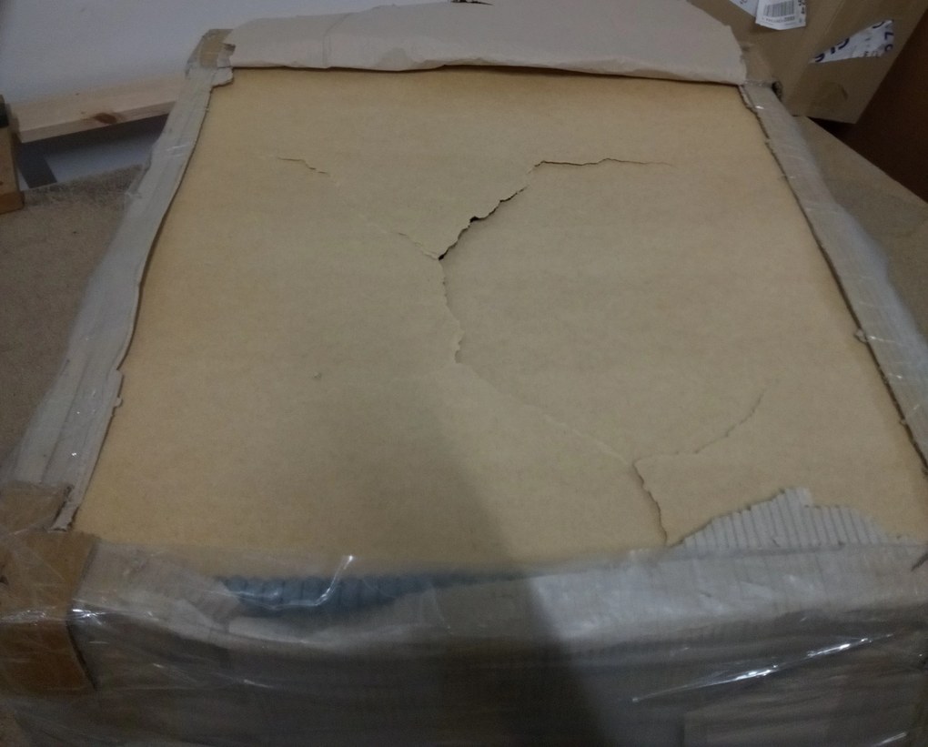 AKCIA Sivý taburet SMART COSARO s úložným priestorom 65x65 cm II. akosť