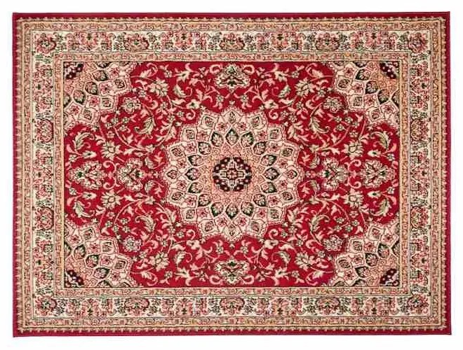 Kusový koberec PP Ezra červený 100x200cm