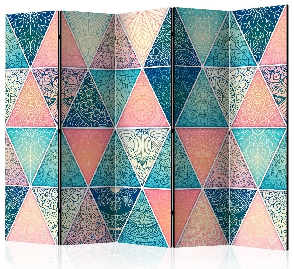 Artgeist Paraván - Oriental Triangles [Room Dividers]