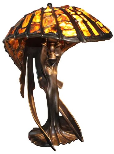 ANGELIC jantárová lampa 52*36Ø AMBER