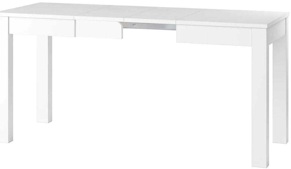 Jedálenský rozkladací stôl Orion 02 100/160 cm biely
