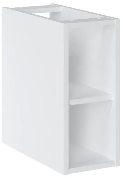 Závesná skrinka pod umývadlo Iconic s doskou 80 cm ruža