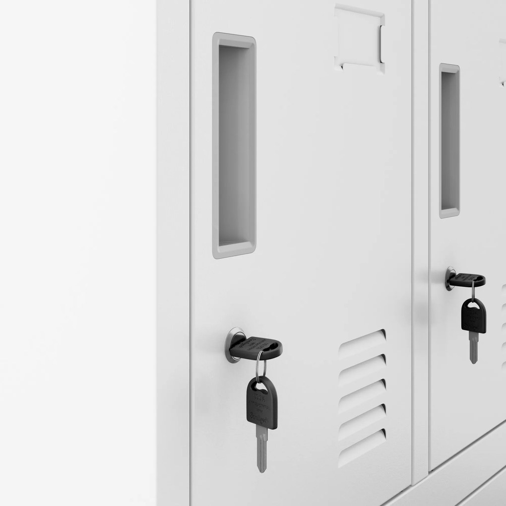 Dvojitá šatníková skriňa BHP ROBERT 2 Plus 559 x 1720 x 450 mm