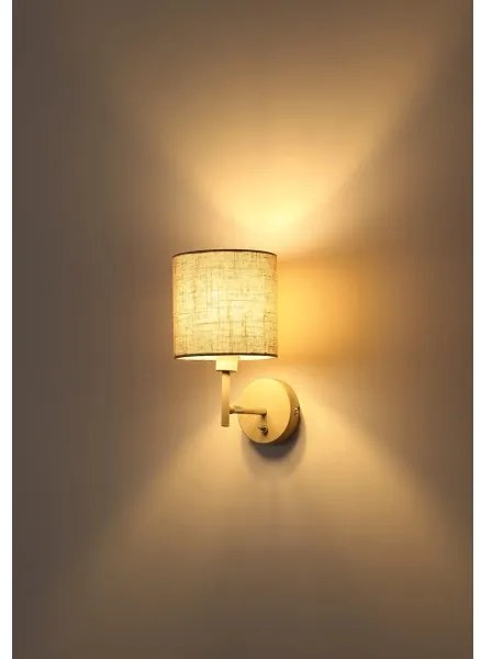 Globo 15968W - Nástenné svietidlo DELEON 1xE14/40W/230V