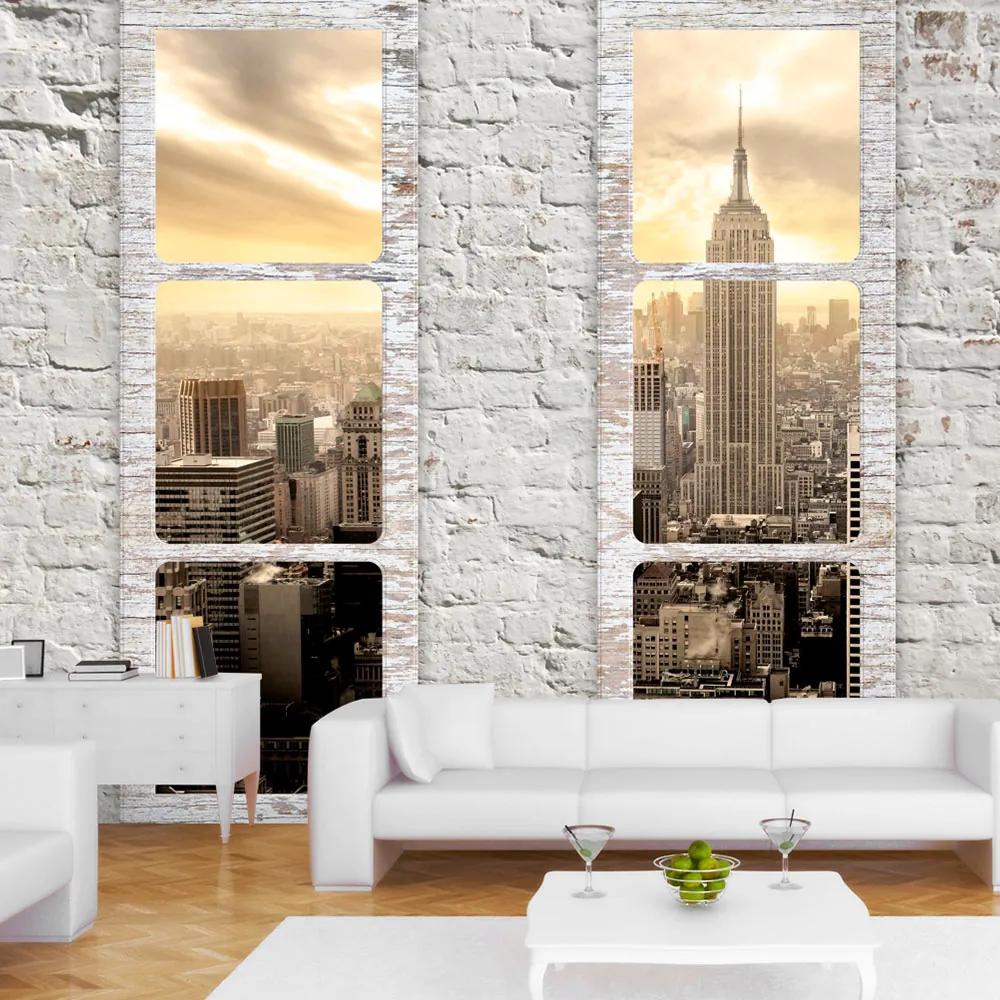 Artgeist Fototapeta - New York: view from the window Veľkosť: 100x70, Verzia: Premium