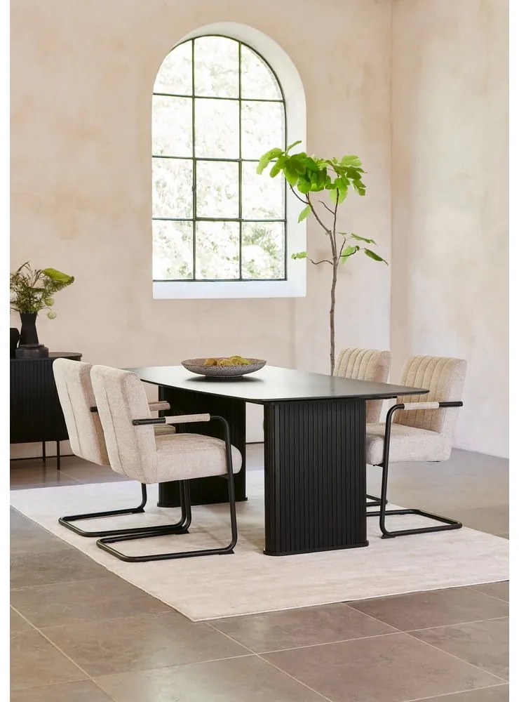 Béžová jedálenská stolička Trout – Unique Furniture