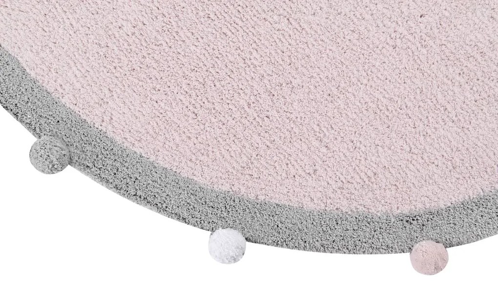 Lorena Canals Koberec Bubbly soft pink Ø120cm