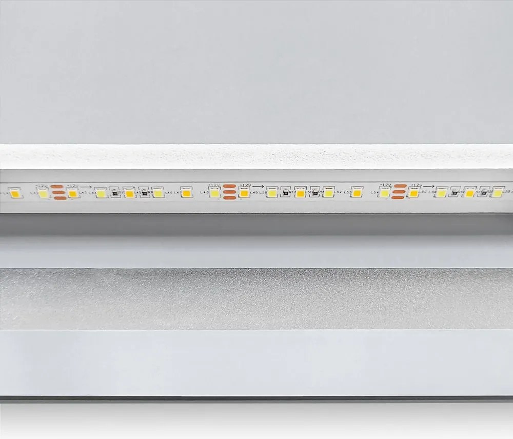 Rea Obdĺžnikové zrkadlo 80x60 cm s regulovateľným LED osvetlením HOM-02829