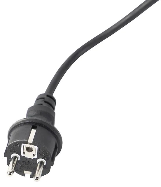 Bodové svetlo Spike čierne nastaviteľné IP44 - Solo