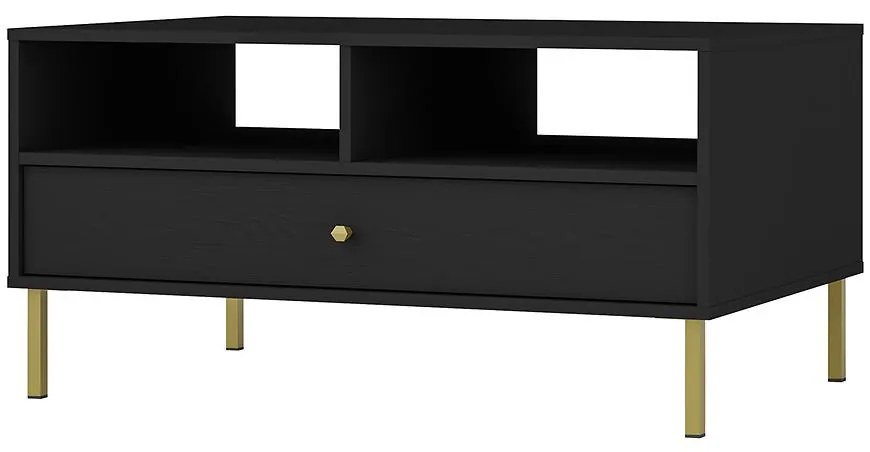 Konferenčný Stolík Tokyo 2 1S čierny grafit 201