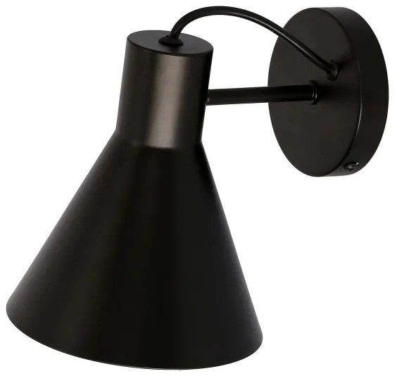 Nástenné svietidlo MORE 1xE27/40W/230V čierna
