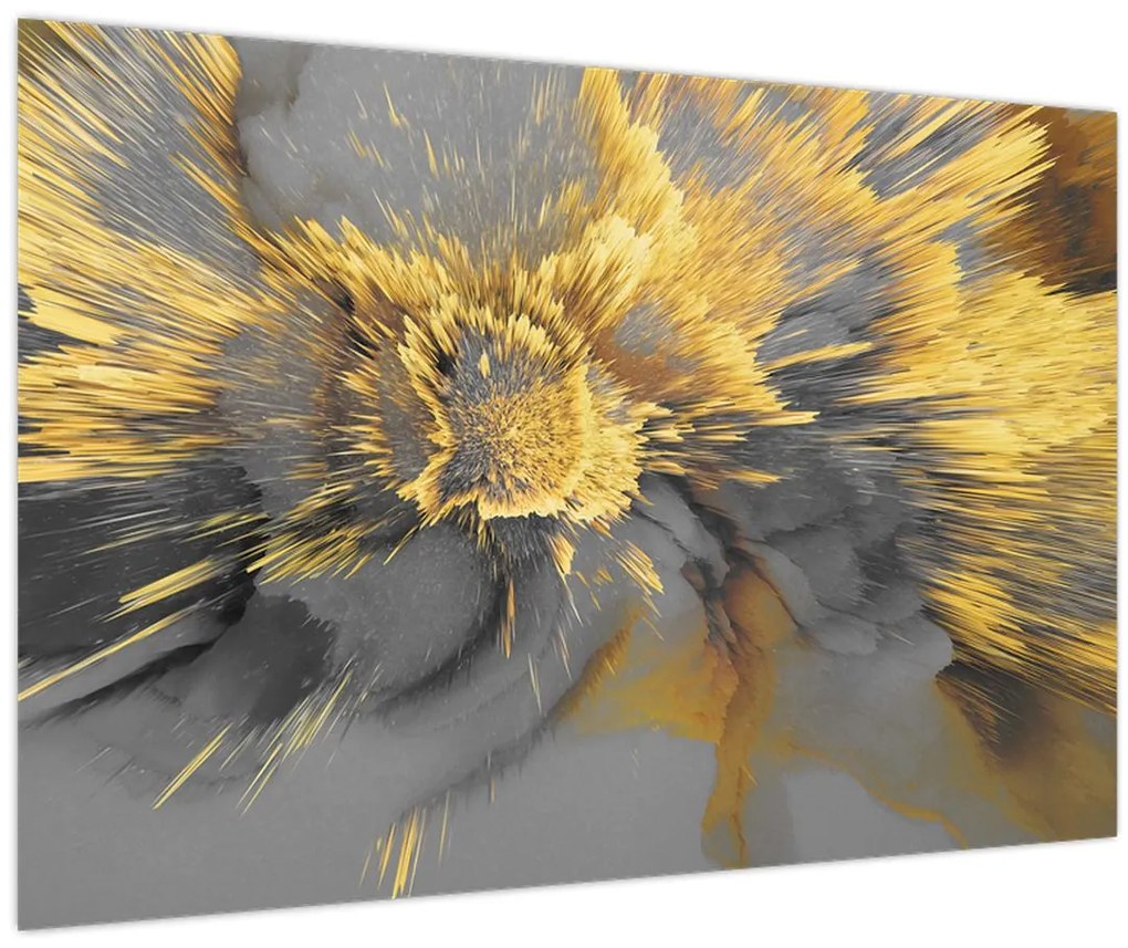 Obraz - Zlatá expanzia (90x60 cm)