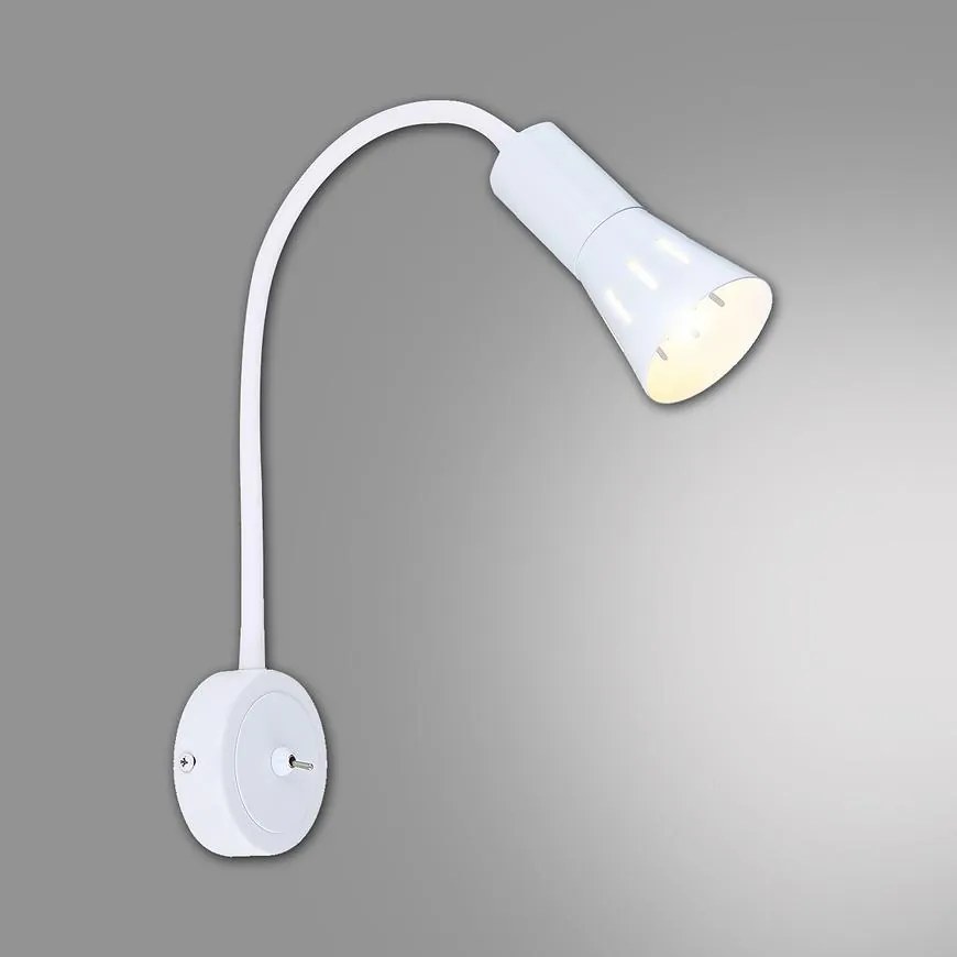 Nástenné svietidlo Arena biele E14 K1