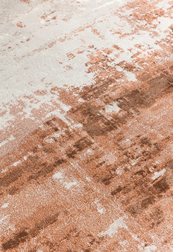 Kusový koberec Patina 41073/000, 200x290, oranžová, chodba / predsieň, Osta