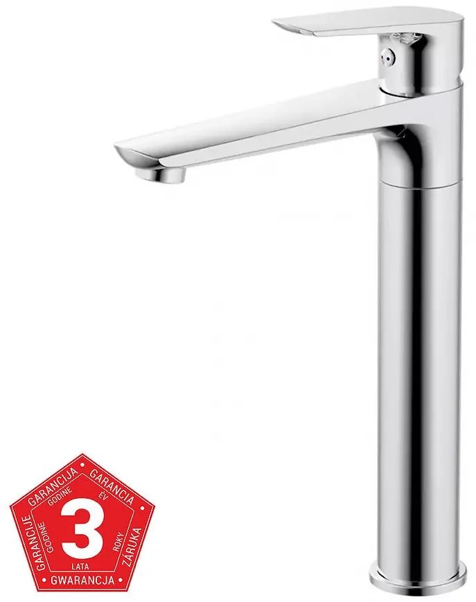 Vysoká umývadlová batéria Bergamo