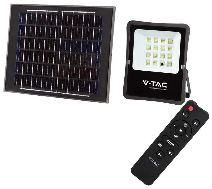 V-Tac LED Vonkajší solárny reflektor LED/16W/3,2V 6400K IP65 VT1212