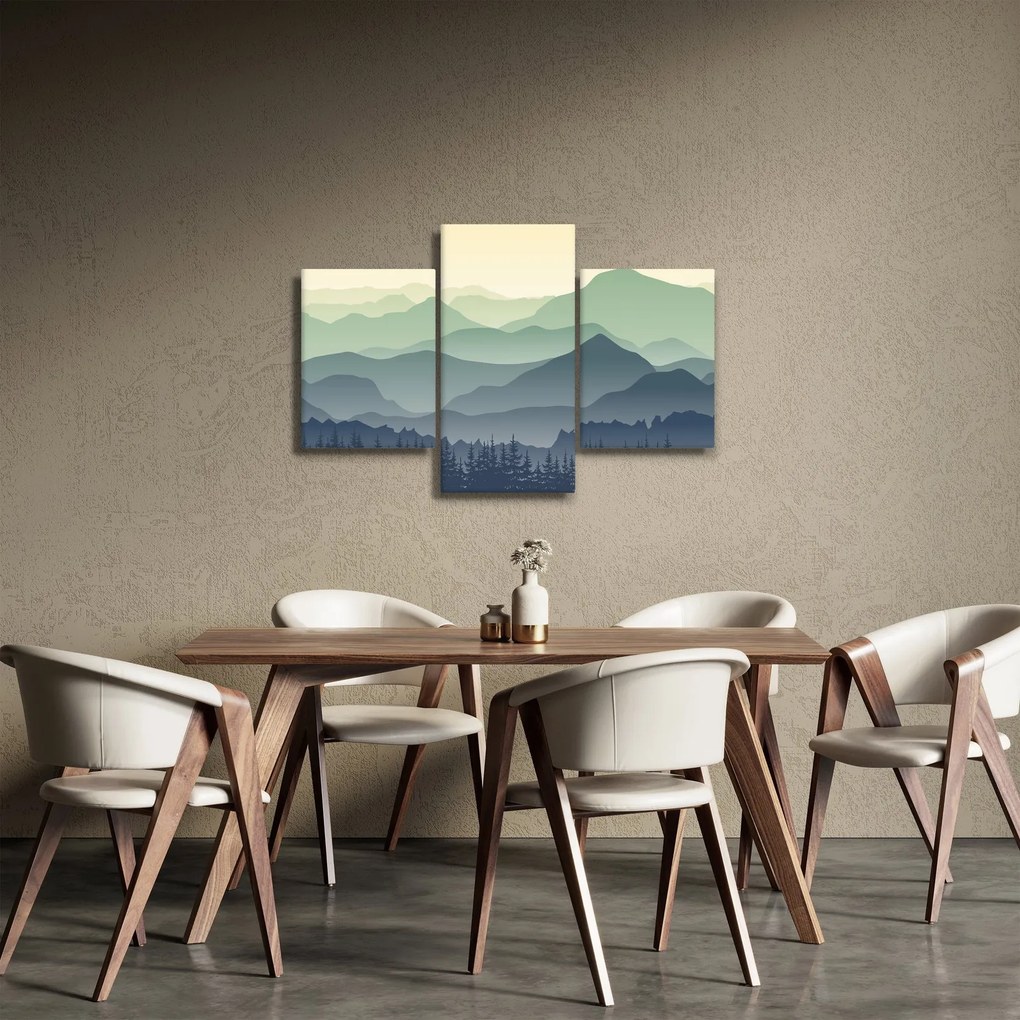 Obraz - Forest Mountain (90x60 cm)
