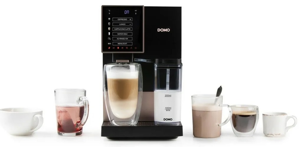 DOMO DO743K automatický espresso kávovar
