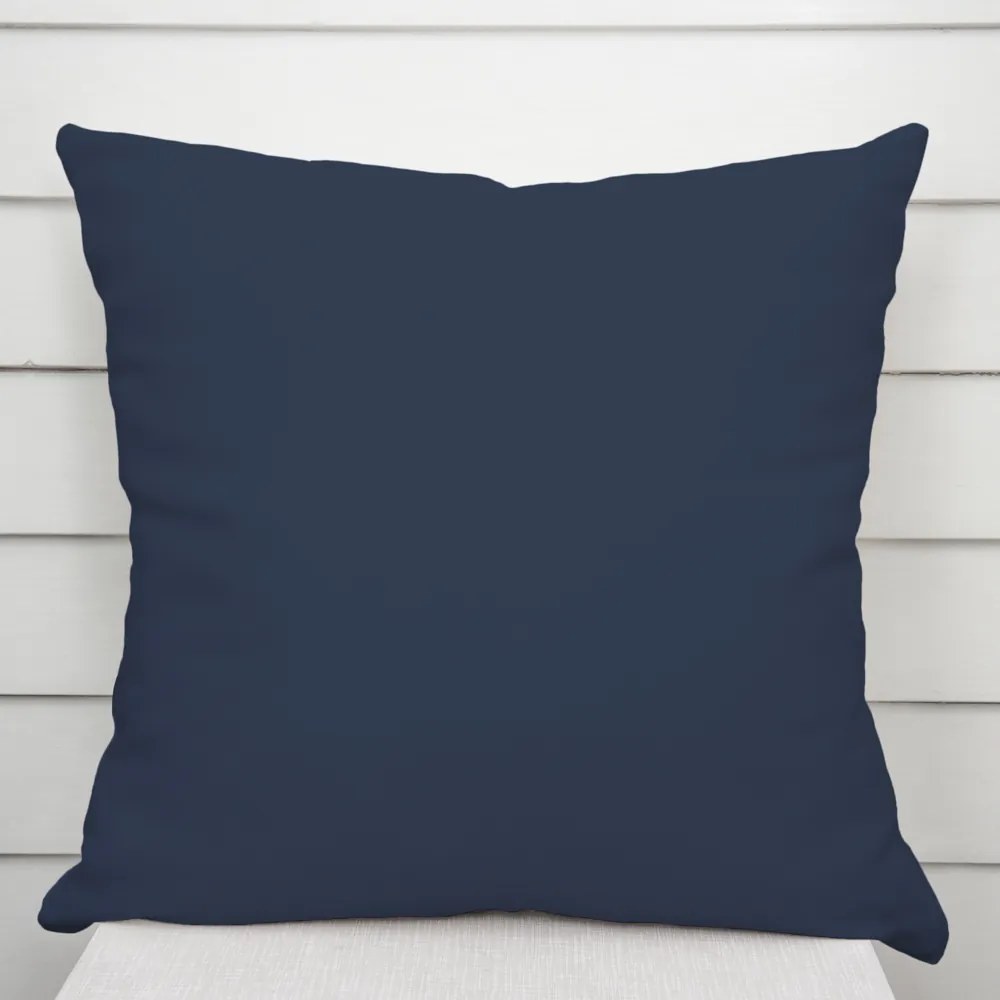 Biante Bavlnená obliečka na vankúš Moni MO-070 Námornícka modrá 70 x 90 cm