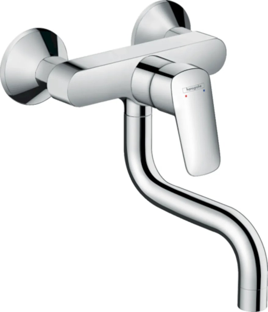 Drezová batéria Hansgrohe Logis M31 s otočným ramienkom 150 mm chróm 71836000