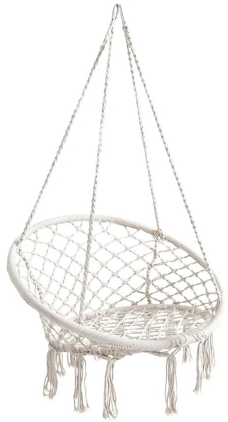 Hojdačka bocianie hniezdo biela