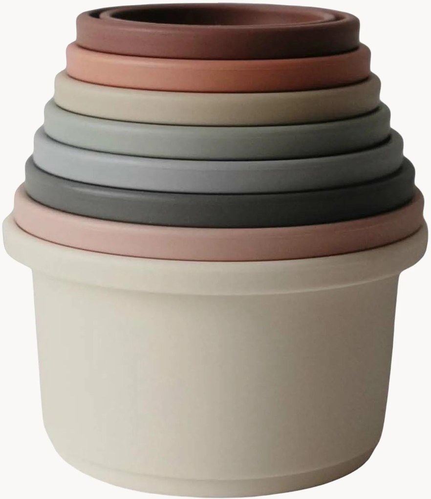 Stohovateľné poháre Nani, 8 ks