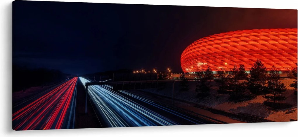 Obraz diaľnice (120x50 cm)