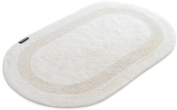 Kúpeľňový koberček Javo Cotton naturálny ovál