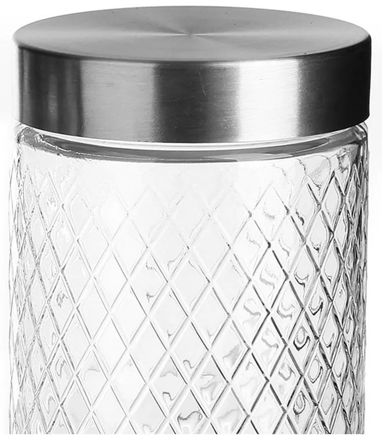 Sklenené dózy v súprave 2 ks na potraviny – Casa Selección