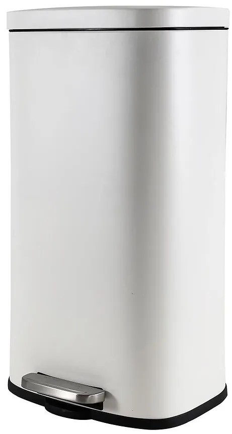 Odpadkový kôš 30 l matná biela