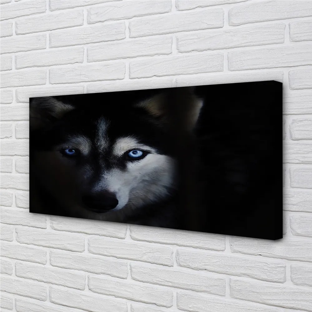 Obraz na plátne wolf Eyes 120x60 cm