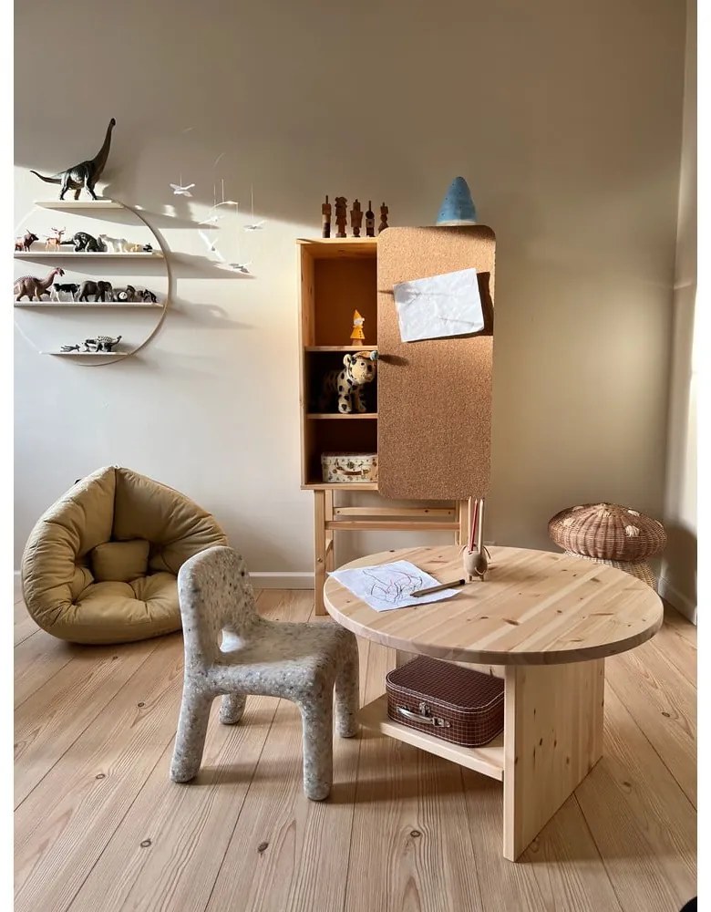 Detské rozkladacie kresielko Karup Design Mini Nido Creamy