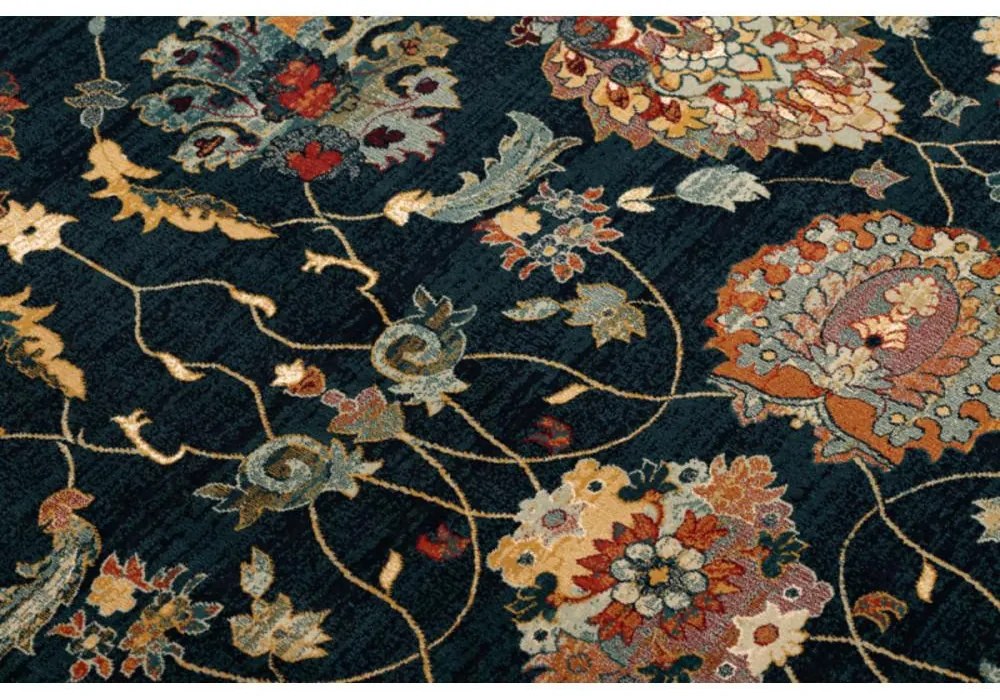 Vlnený kusový koberec Latica modrý 66x100cm