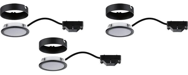 Paulmann 99990 - SADA 3xLED/3,5W Osvetlenie nábytku PUKK 230V