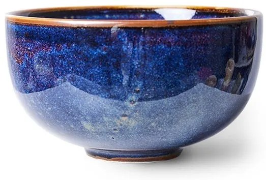 Rustikálne modrá porcelánová miska Chef - Ø 11*6 cm / 260 ml
