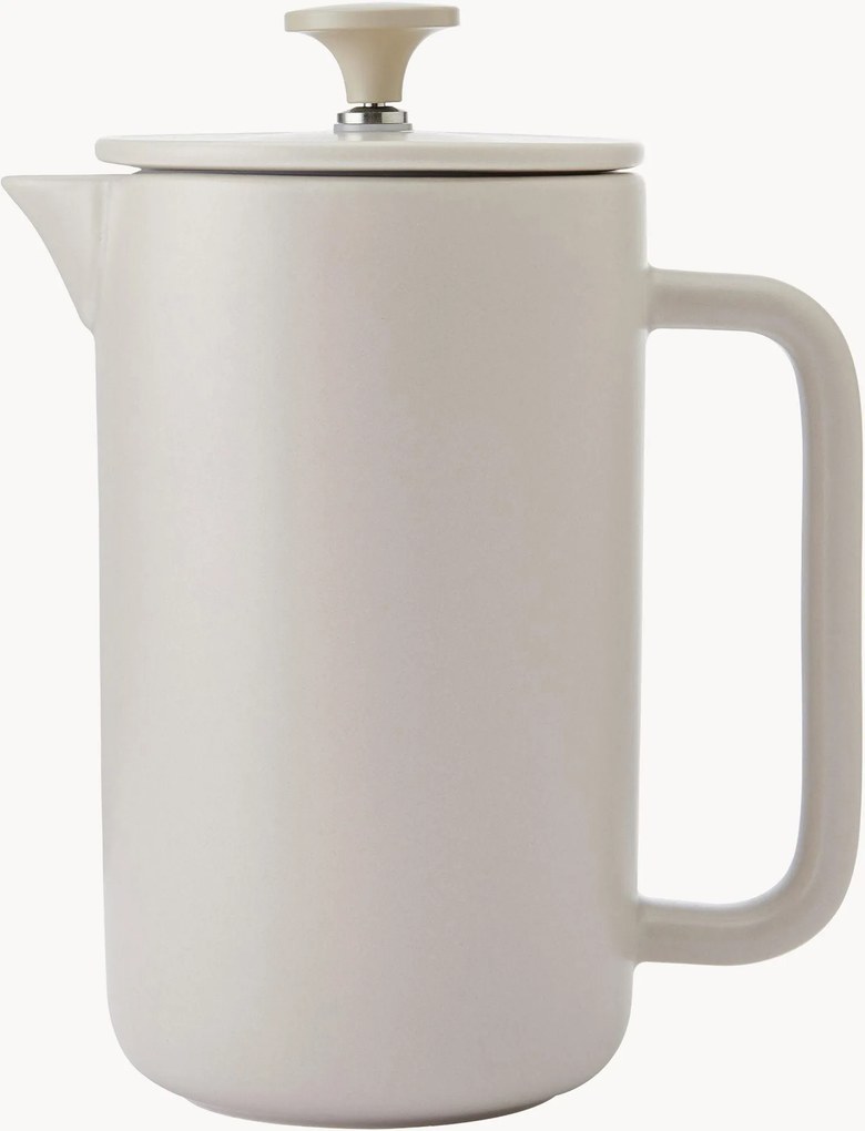 Kameninový teplovzdorný french press's ľahko uchopiteľným piestom Arezzo