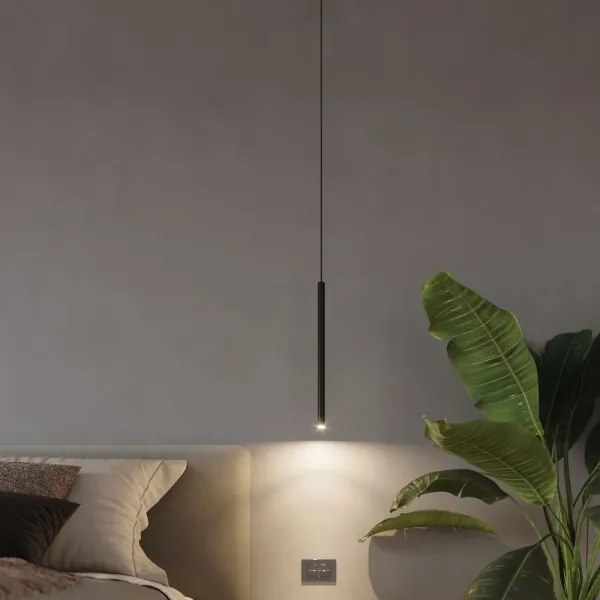 Sollux SL.0469 - Luster na lanku PASTELO 1 1xG9/8W/230V čierna