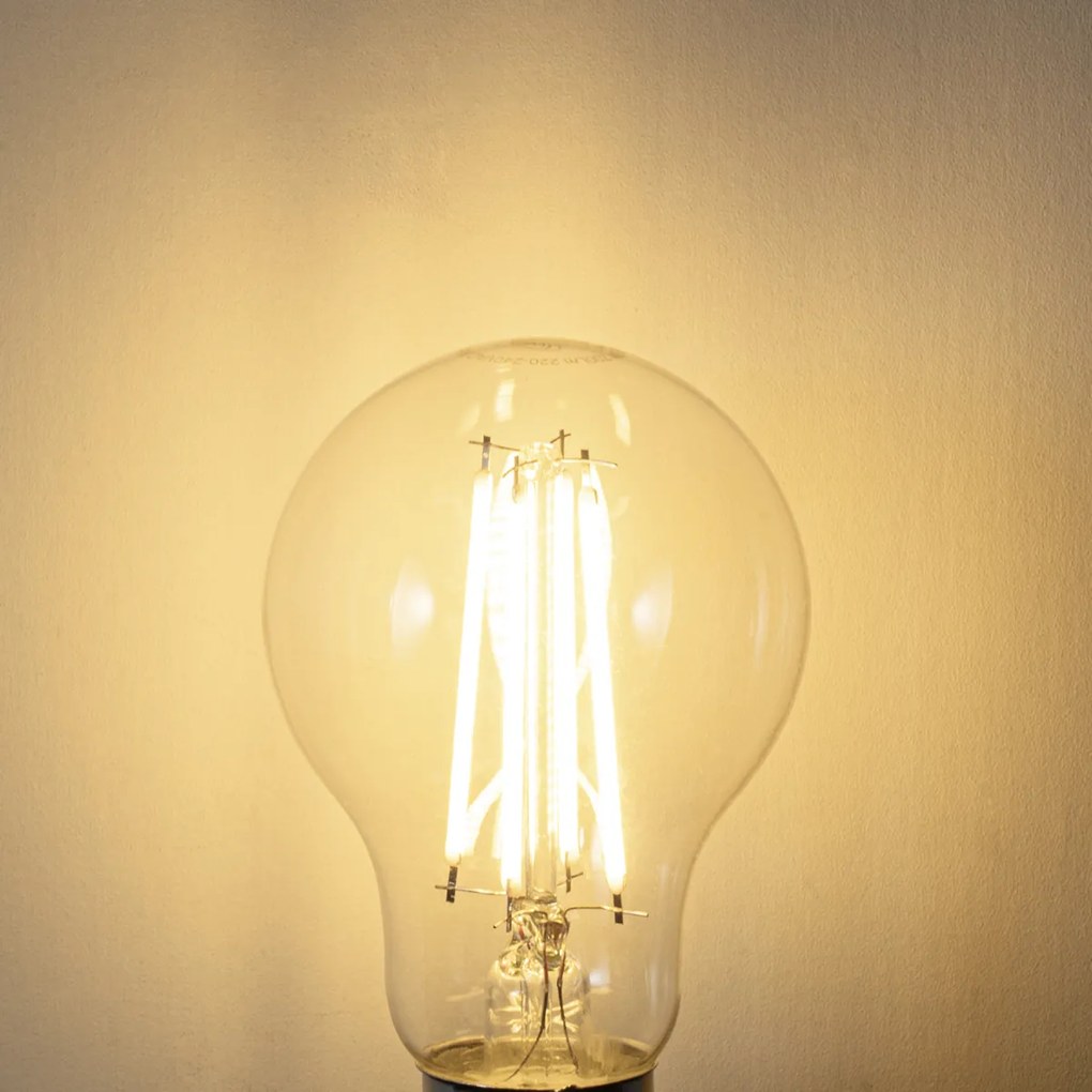 Sada 5 stmievateľných LED žiaroviek E27 A60 6W 500LM 3000K