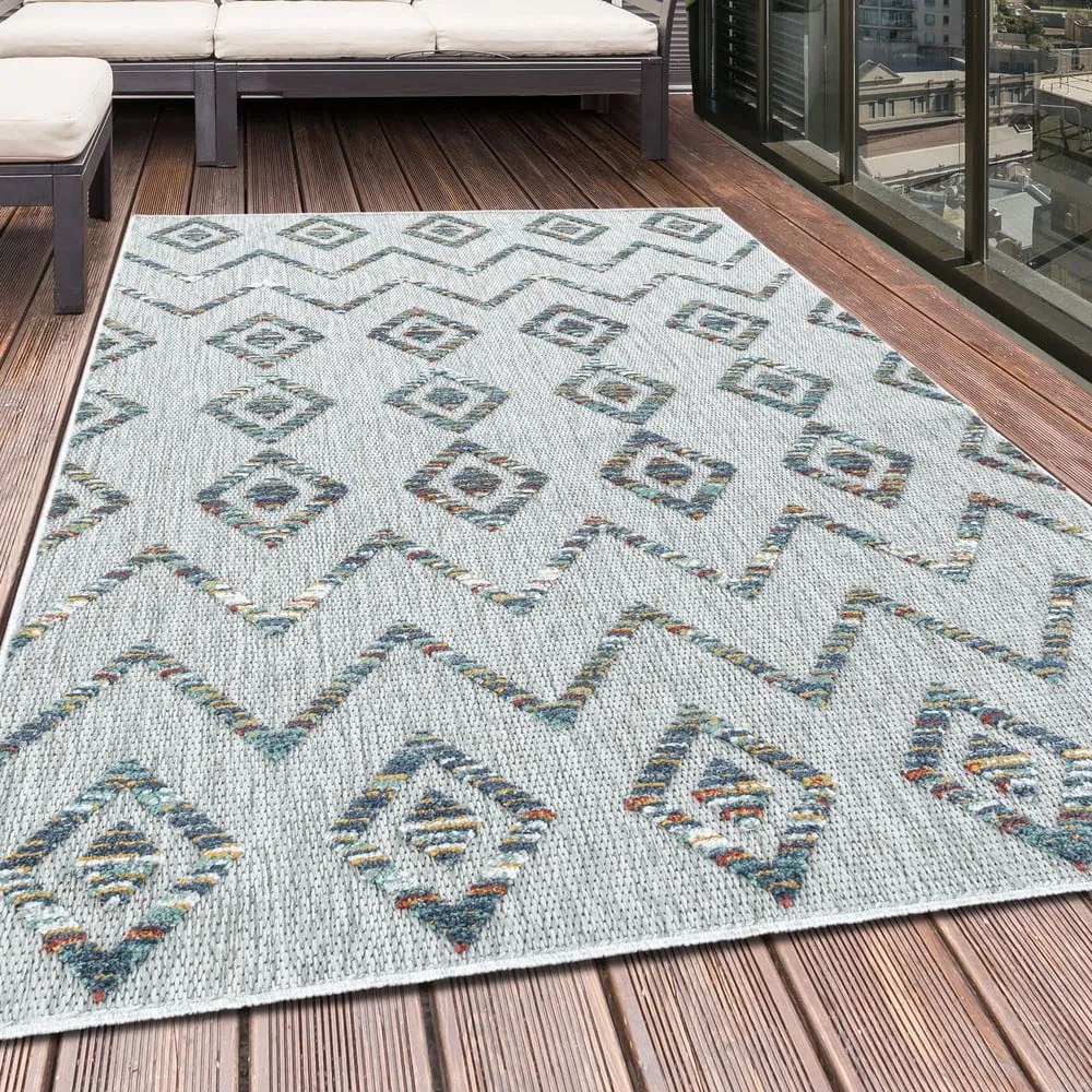 Svetlosivý vonkajší behúň 80x250 cm Bahama – Ayyildiz Carpets