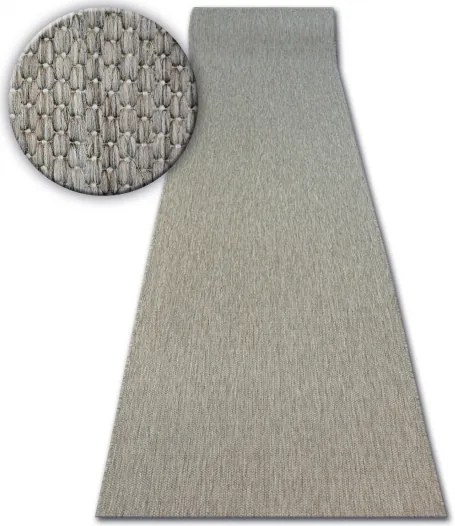 Behúň SIZAL FLOORLUX vzor 20433 taupe - 100 cm