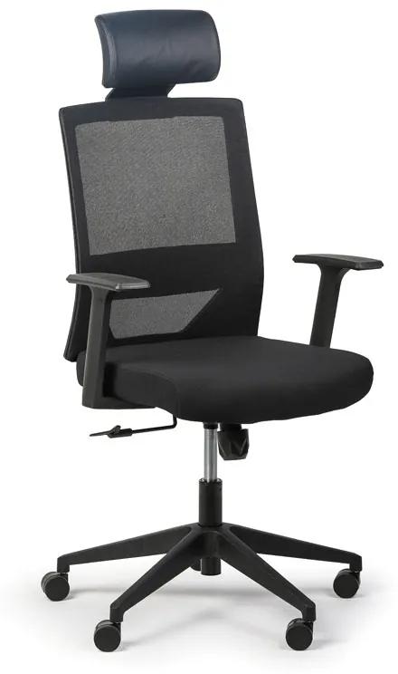 Kancelárska stolička FELIX, čierna