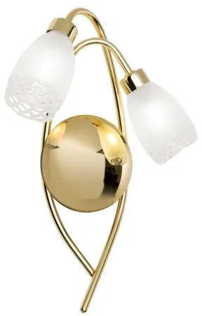 Orion - Nástenné svietidlo CARLA 2xG9/28W/230V zlatá