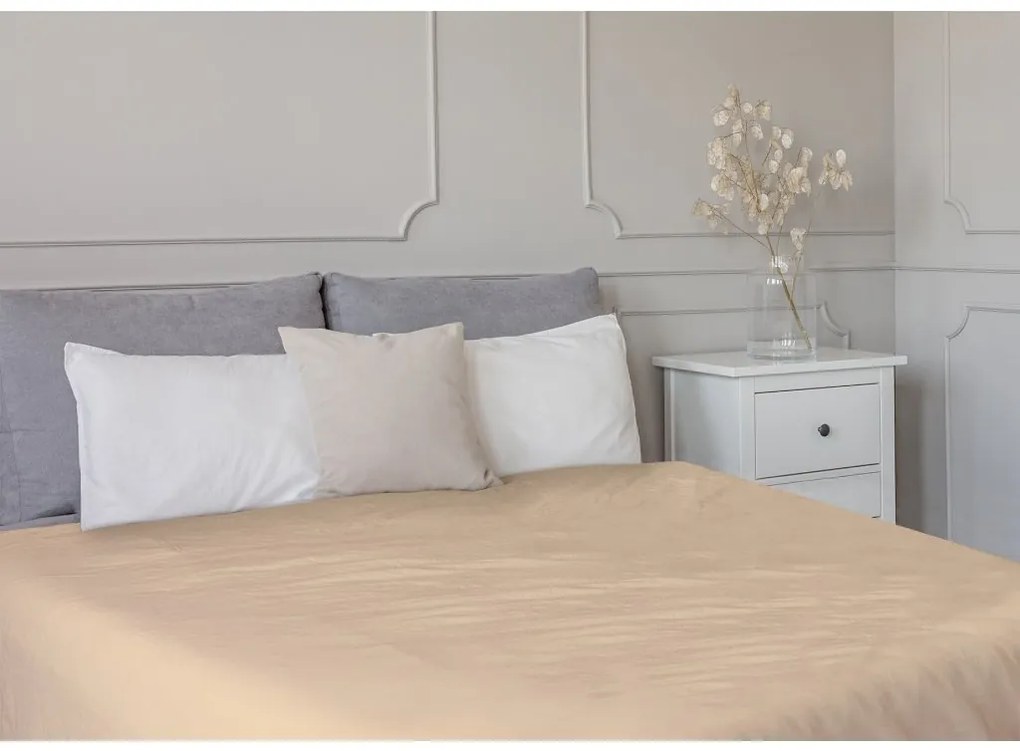 TipTrade Prestieradlo MAKO 80x200 cm - béžová