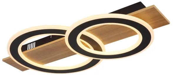 Globo 48038-40 - LED Stropné svietidlo JAYDEN LED/40W/230V hnedá