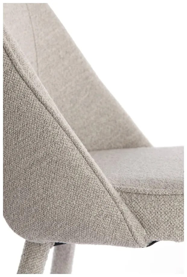 Svetlosivá jedálenská stolička Djeslin – Light & Living