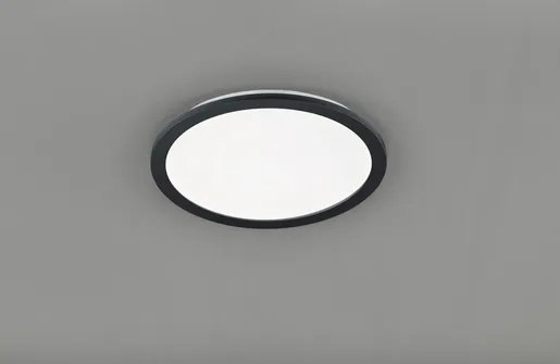 LED stropné osvetlenie Reality Camillus čierna RE R62922432